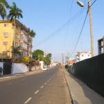 Street view in Monrovia