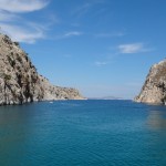 View from the dock in Kalymnos